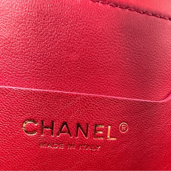 Chanel Red Top Handle Flap Bag - Picture 12 of 13